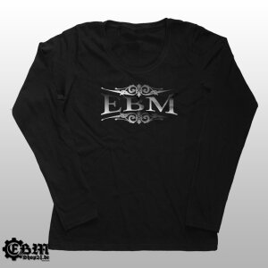 Girlie Longsleeve - EBM - SILVER L