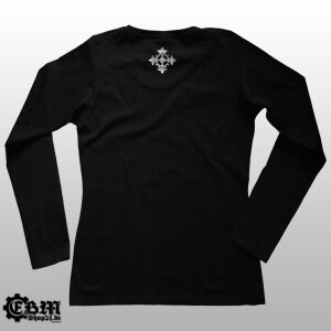 Girlie Longsleeve - EBM - SILVER L