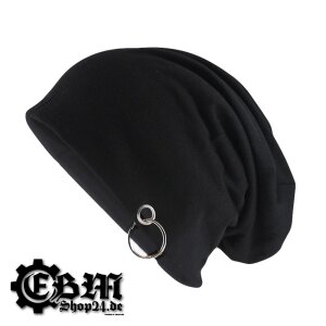 Beanies - Basic Black with ring