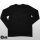 EBM Logo - Longsleeve - black on black XXXL