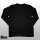 EBM Logo - Longsleeve - black on black XXXL