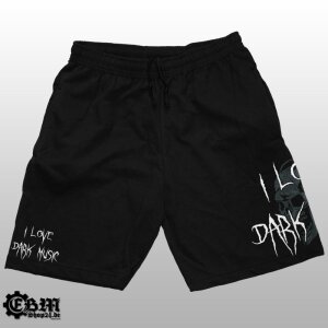 I LOVE DARK MUSIC - Shorts S