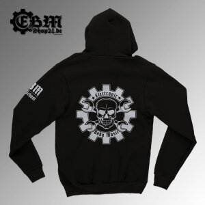 Hooded - Zipper - Old Skull EBM 3XL